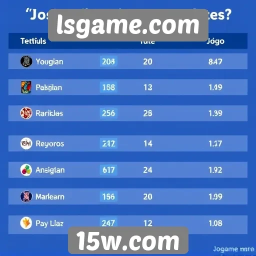 Análise dos jogos mais populares no lsgame.com